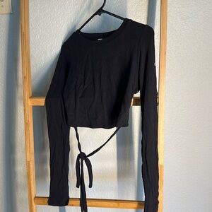 Alo Yoga Ribbed Manifest Long Sleeve Shirt M